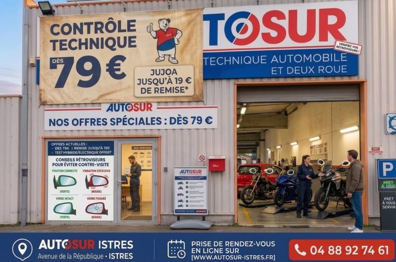 Vos rétroviseurs avec Autosur Istres