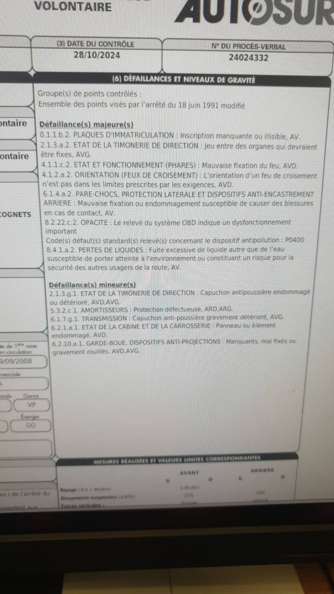Comment lire et comprendre son contrôle technique chez Autosur Istres près d’Entressen et Fos-sur-Mer